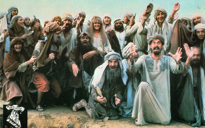 Image result for make gifs motion images 'life of brian, alright i am the messiah!